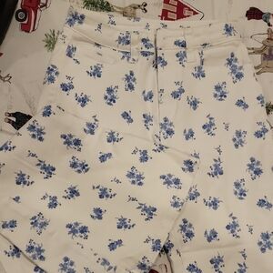 Altar'd State Blue Floral Women's Jeans